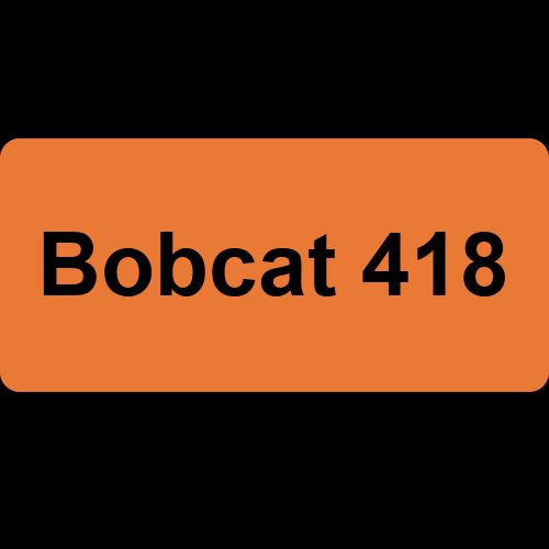 Bobcat 418